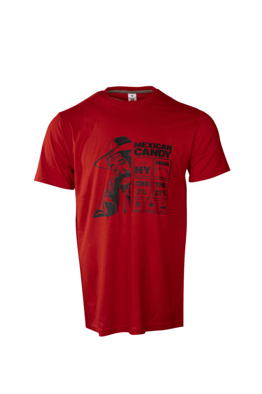Mexican Candy - Original Collection - Men T-Shirt - Red | Super Strains ...